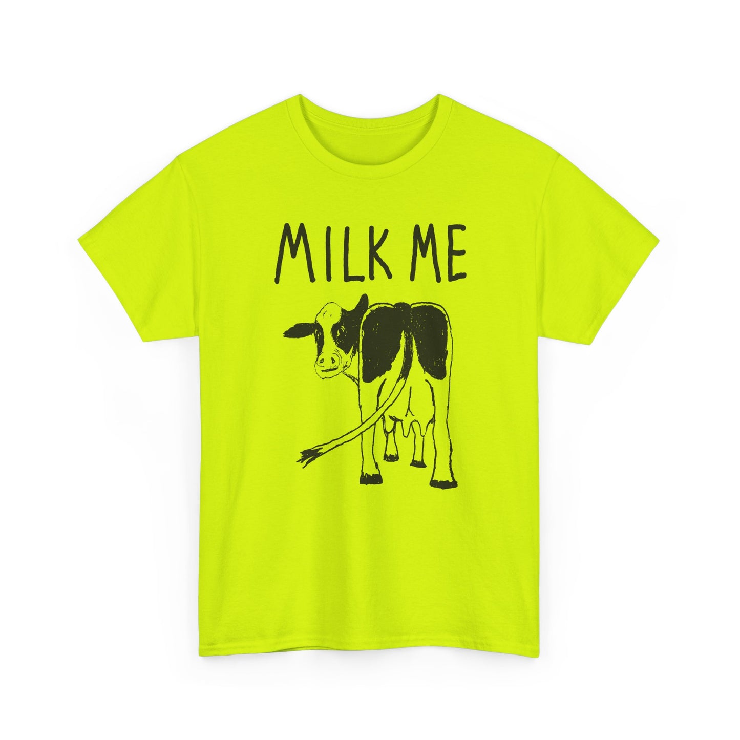 original drawing milk me cow tshirt