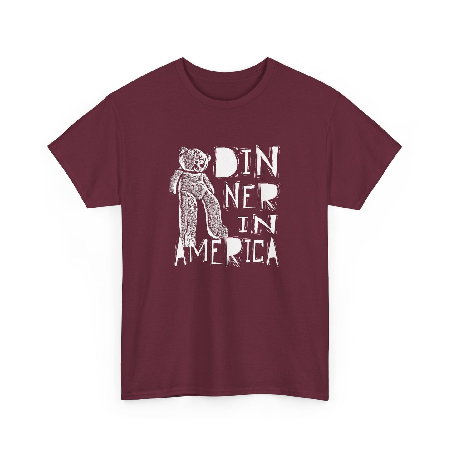dinner in america fan art xerox bear tshirt