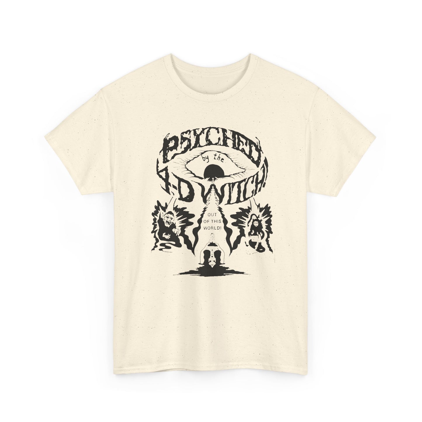 psyched by the 4-D witch 1973 exploitation film tshirt
