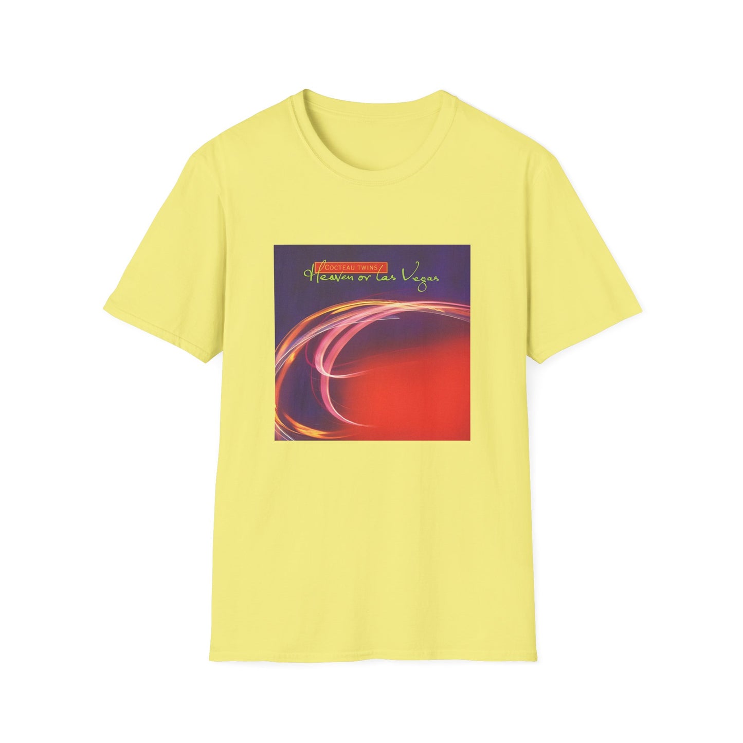 cocteau twins 1990 heaven or las vegas album tshirt
