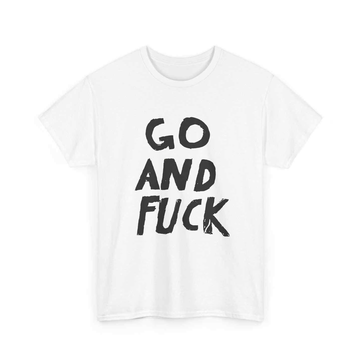 go and fuck vintage inspired reproduction tshirt