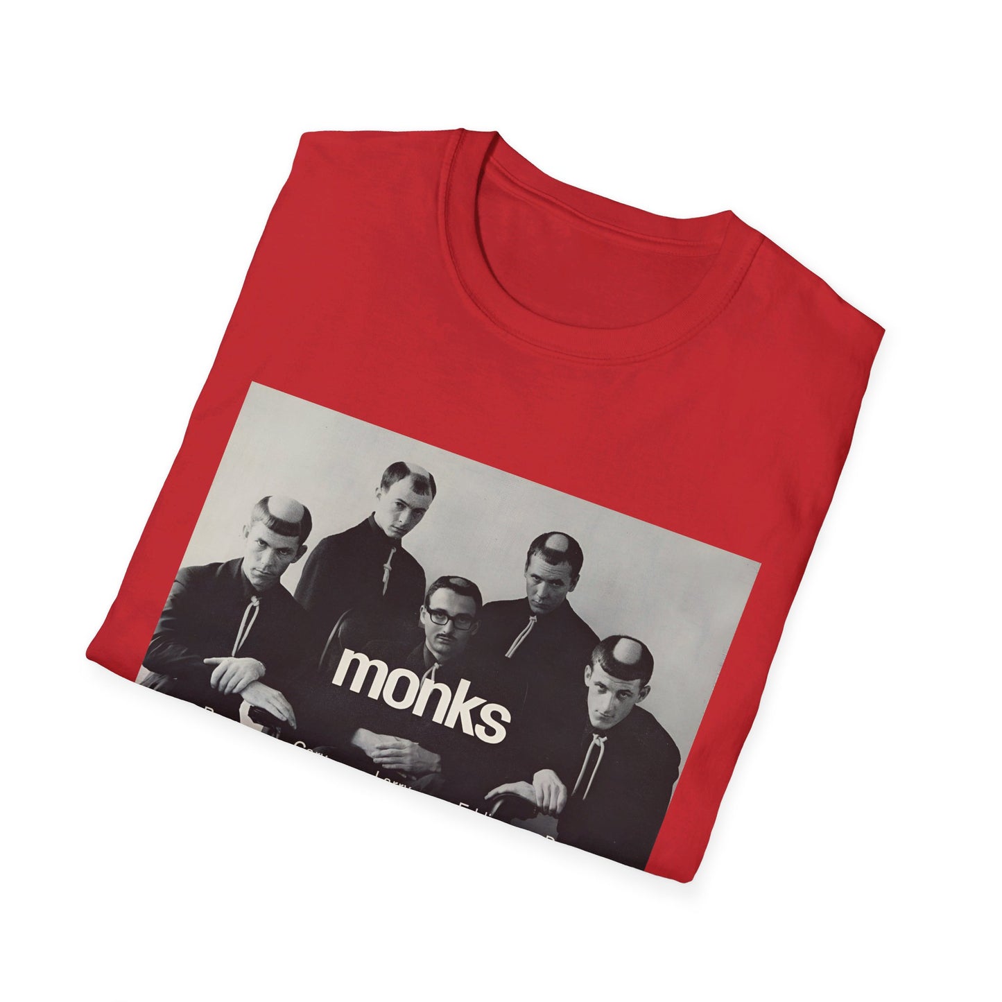 1960s experimental rock n roll band the monks tshirt