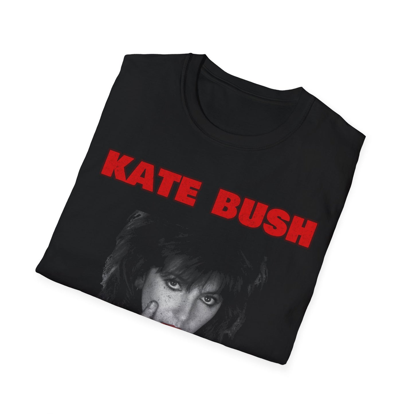 kate bush fan art design middle finger distressed style tshirt