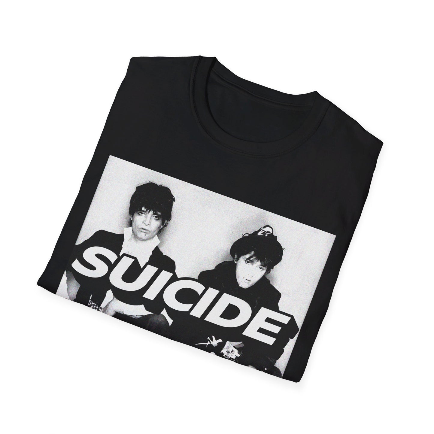 martin rev and alan vega suicide band 6 tshirt