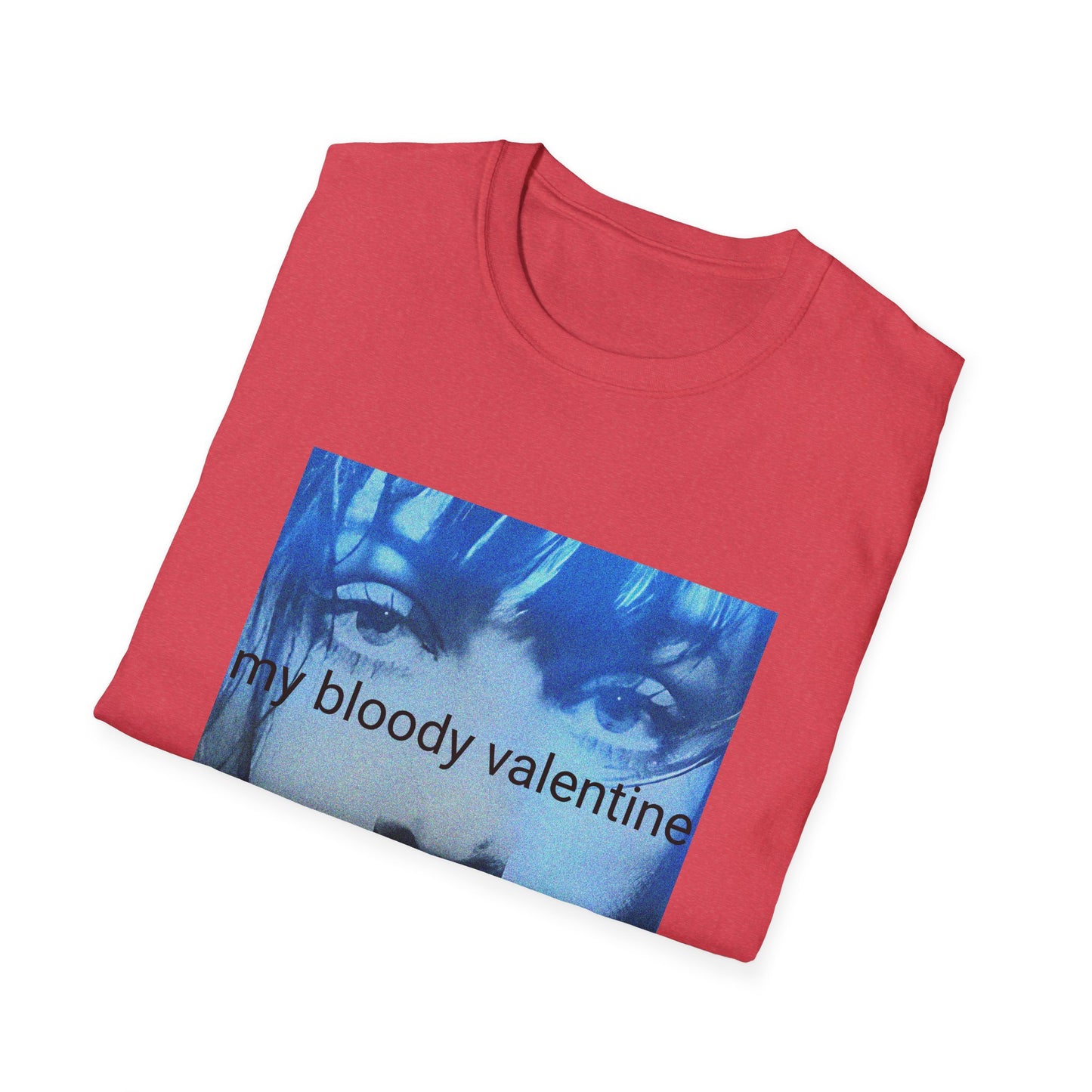 my bloody valentine belinda butcher close up in blue tshirt