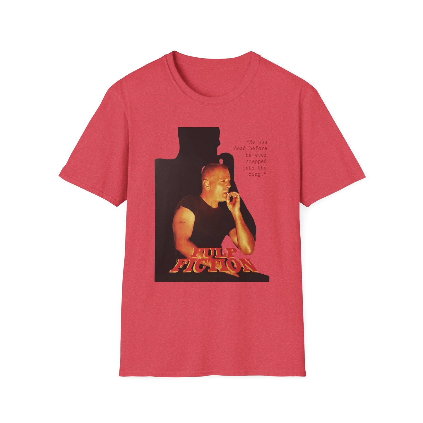 bruce willis pulp fiction the boxer tshirt