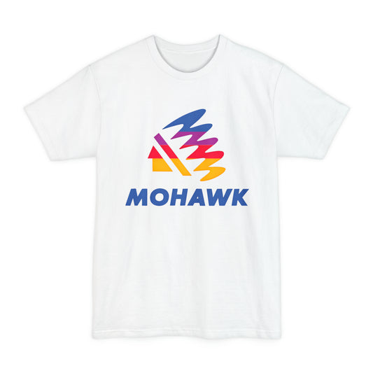 oversized mohawk defunct gas station logo unisex tall beefy tshirt