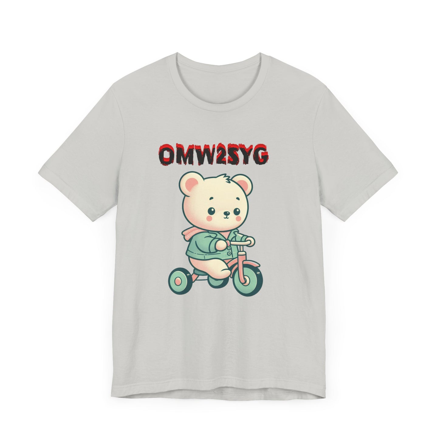 omw2syg on my way to steal your girl teddy bear tshirt