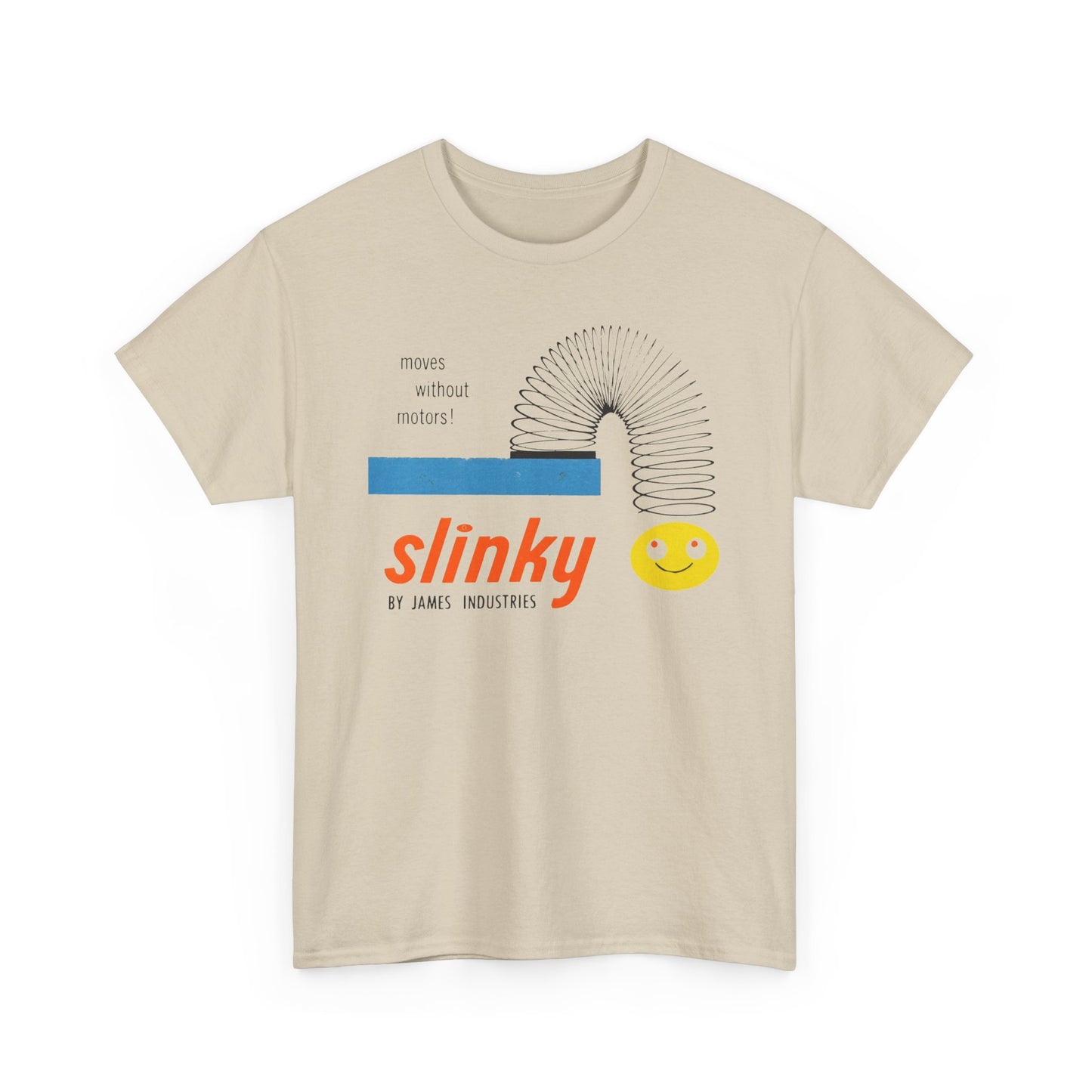 slinky 1960s vintage packaging tshirt