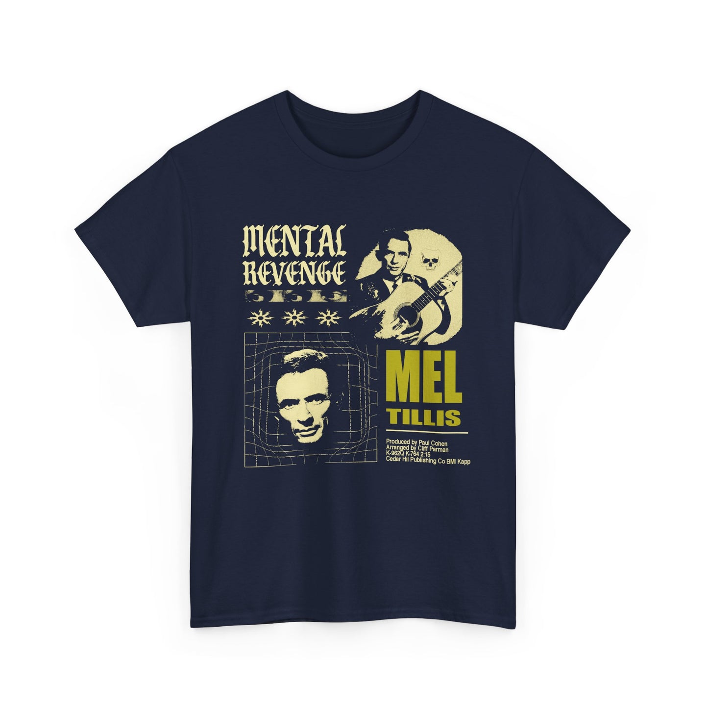 mel tillis mental revenge kapp records single whatmart fan art design tshirt