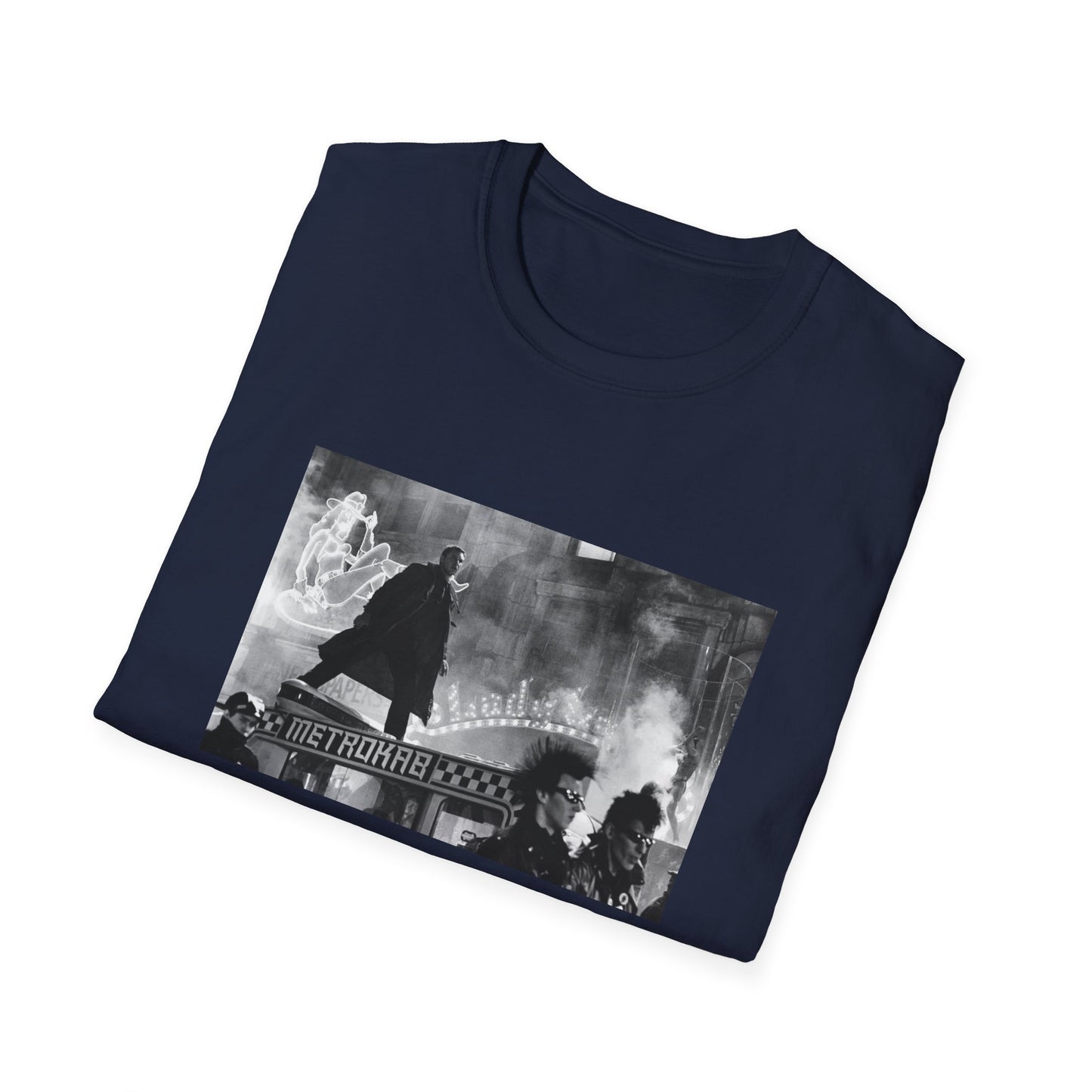1982 movie blade runner deckard's on a metrokab tshirt