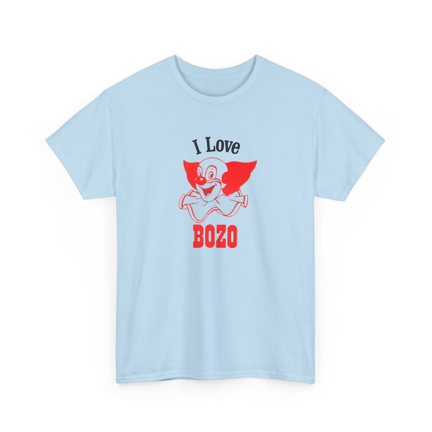 i love bozo vintage reproduction tshirt