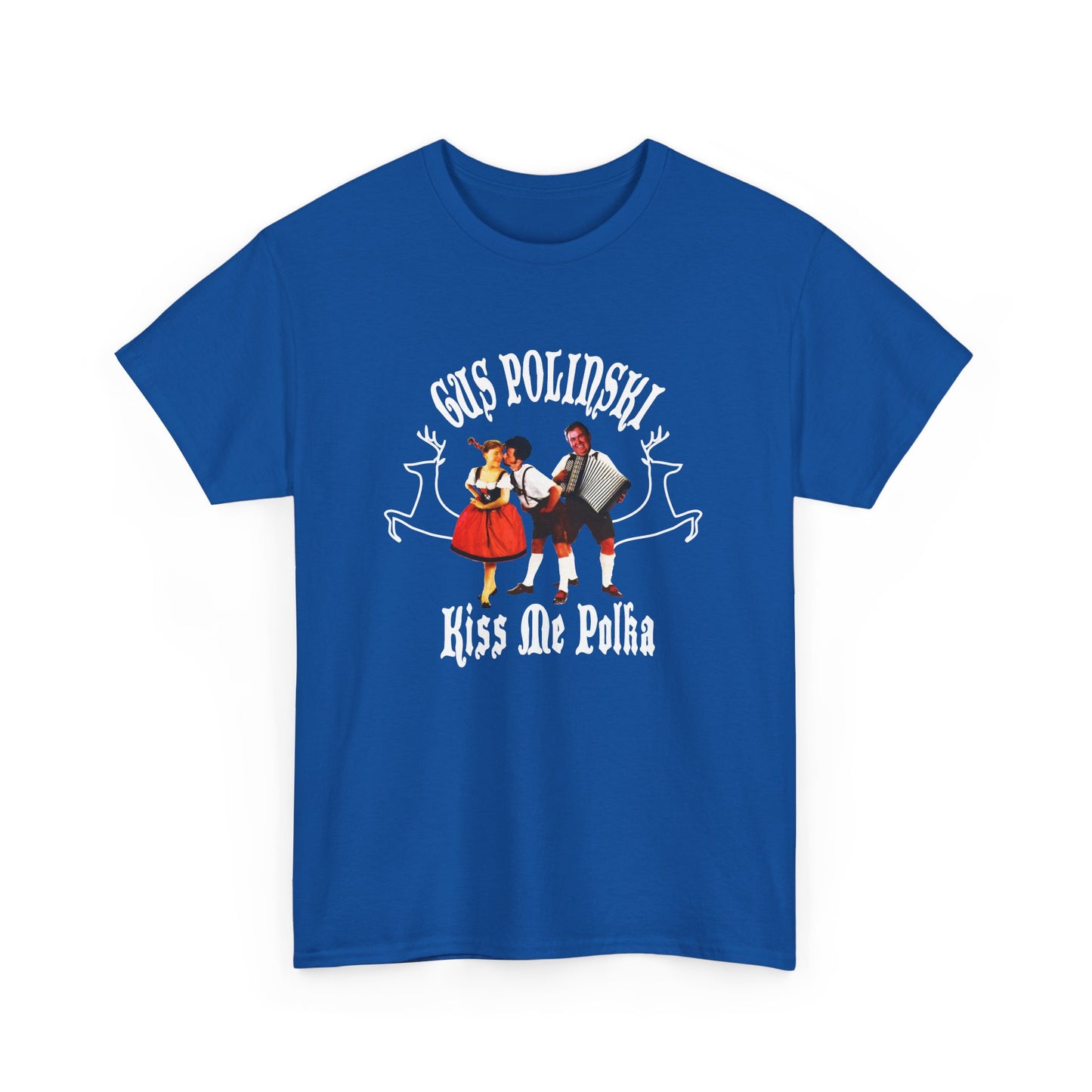 home alone gus polinski (john candy) poker king of the midwest parody album cover for kiss me polka tshirt