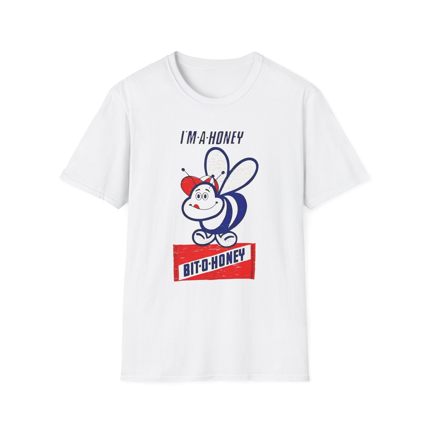 bit-o-honey i'm a honey vintage design candy bar tshirt