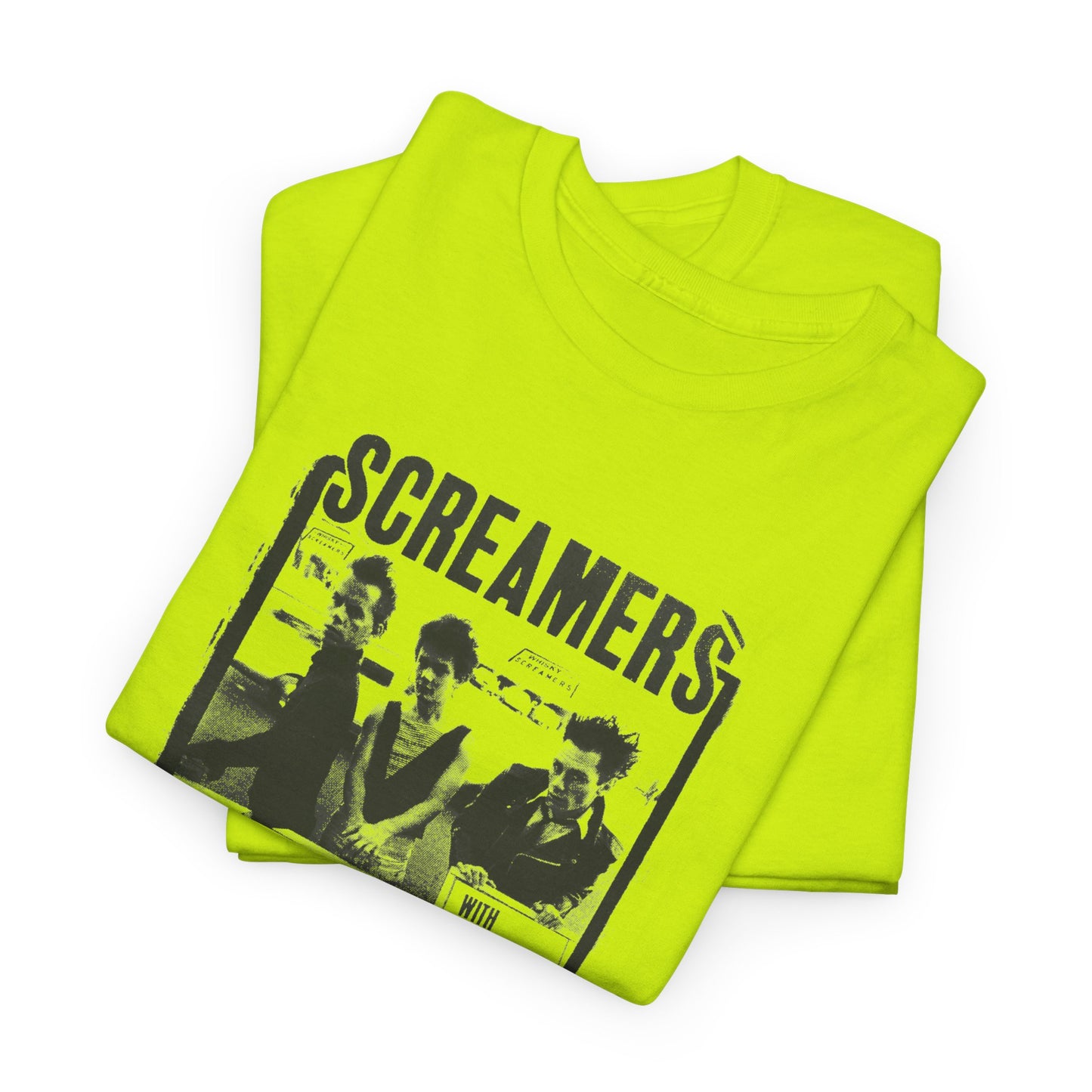 screamers, deadbeats, f-word show at the whiskey-a-go-go in west hollywood february 1978 show poster tshirt