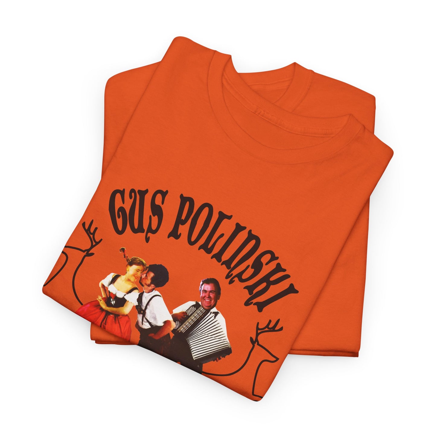 home alone gus polinski (john candy) poker king of the midwest parody album cover for kiss me polka tshirt