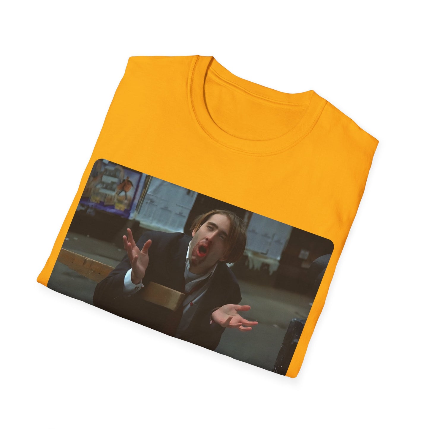 1989 nic cage vampire's kiss movie tshirt