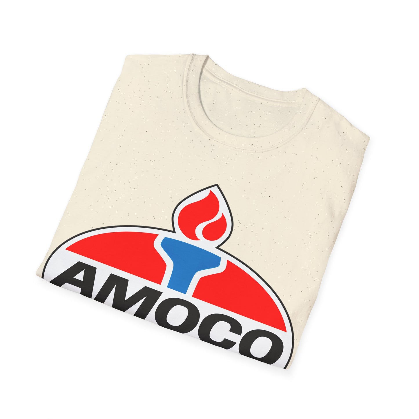 amoco oil company logo tshirt