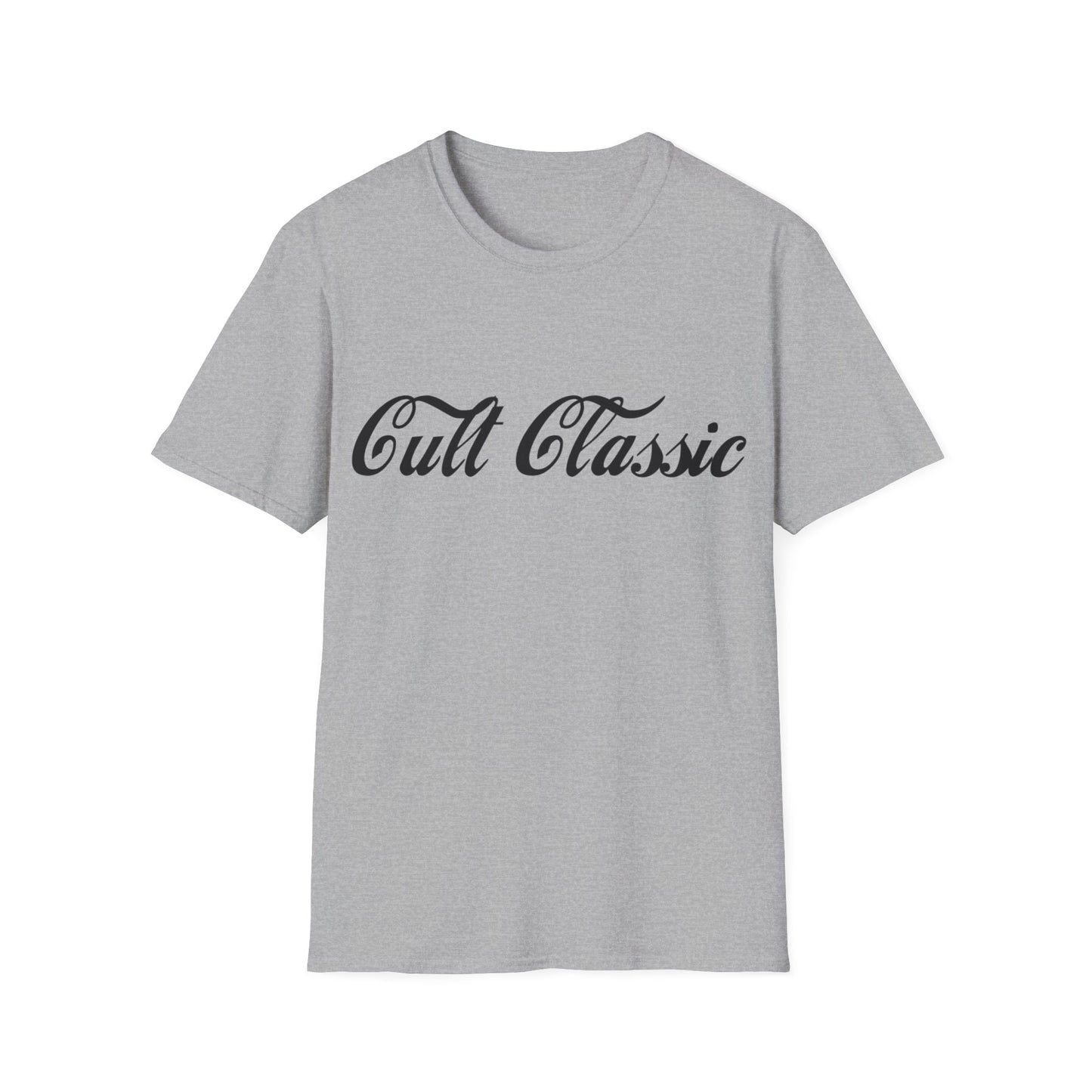 cult classic in coca cola font tshirt