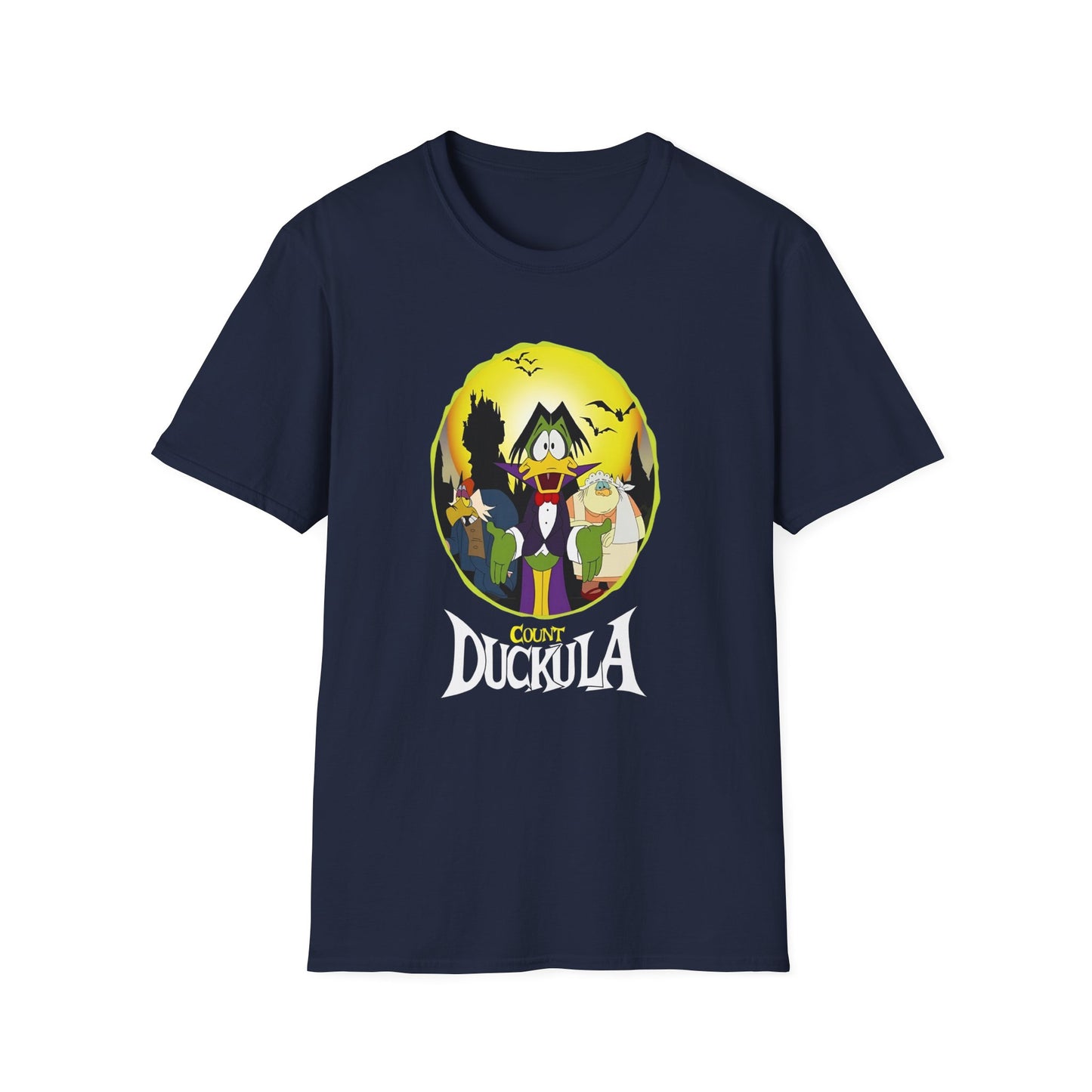 1980s cartoon count duckula the vegetarian vampire tshirt
