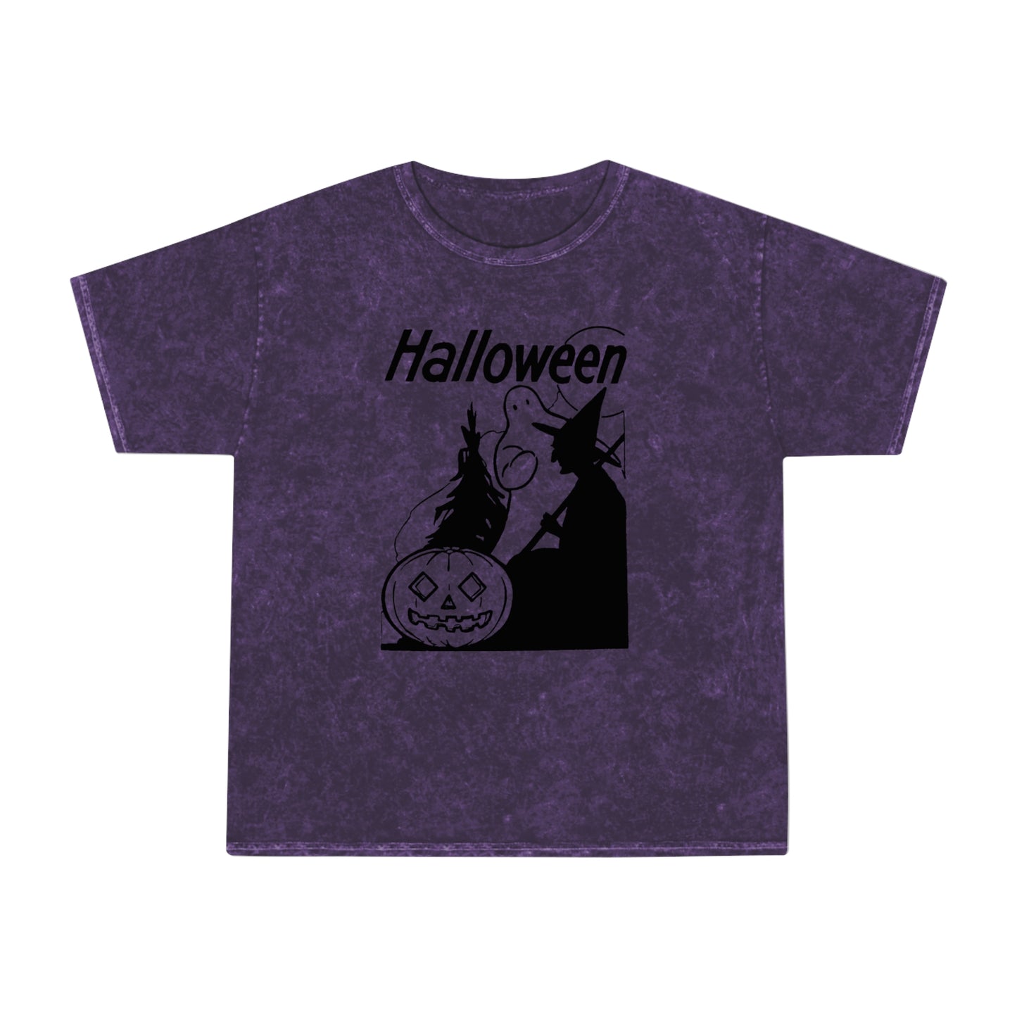 antique halloween graphic reproduction mineral wash tshirt