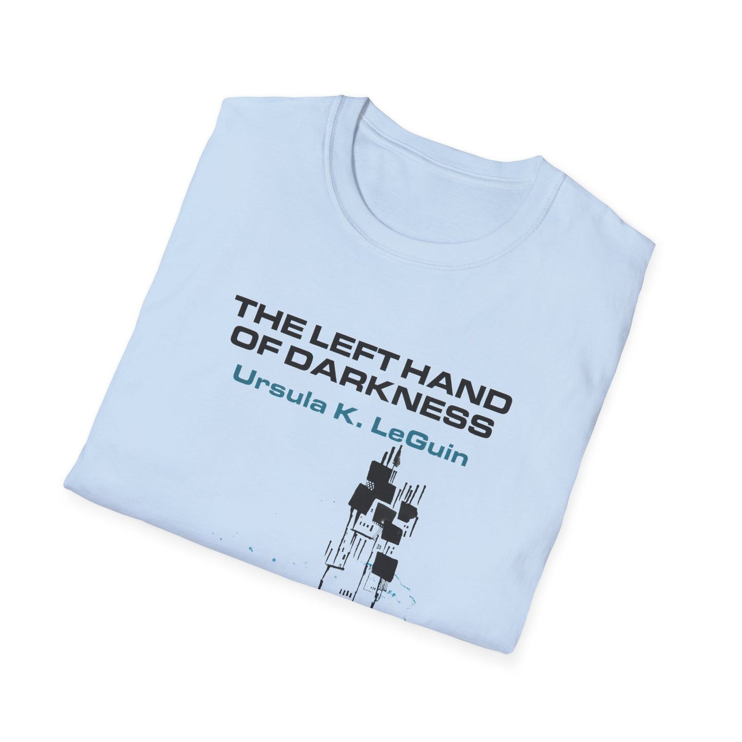 1969 book the left hand of darkness by ursula k le guin book cover tshirt