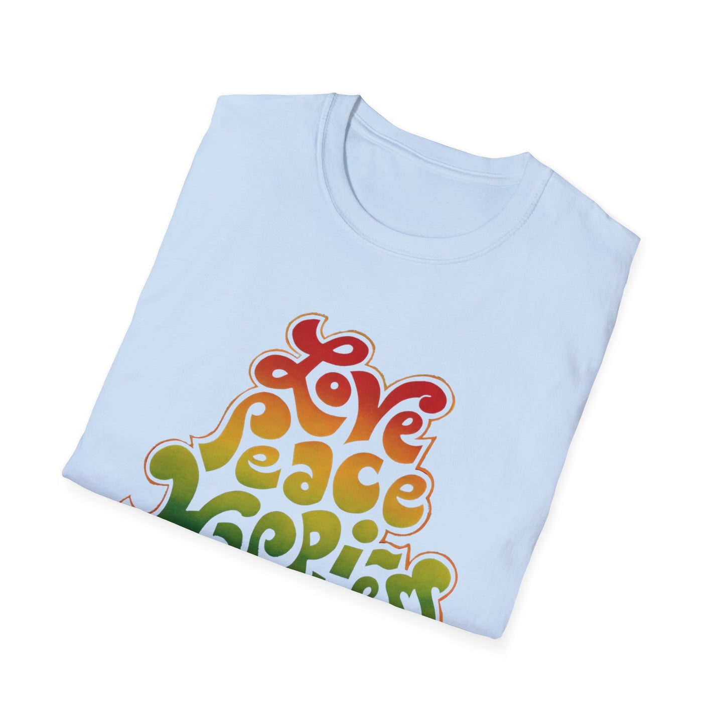 1970 love peace happiness vagabond creations poster tshirt