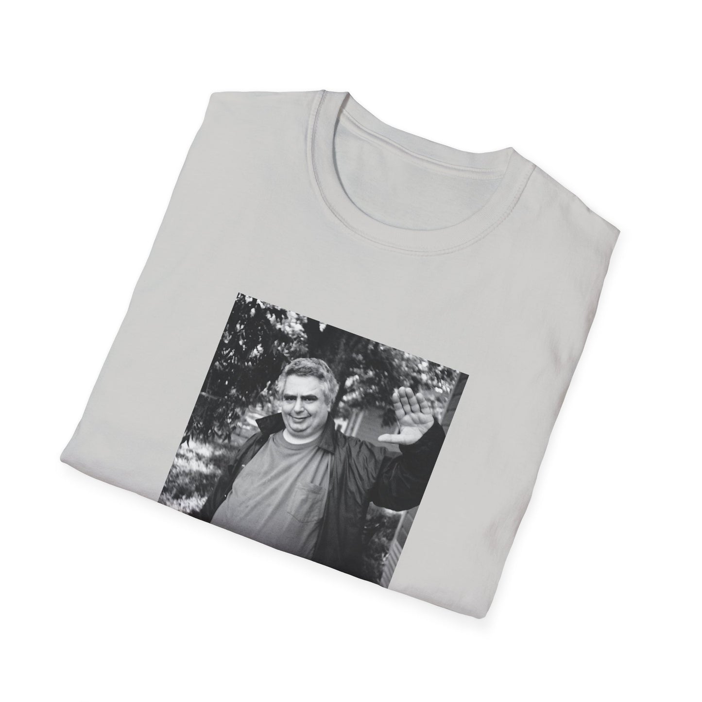 daniel johnston waving hello tshirt