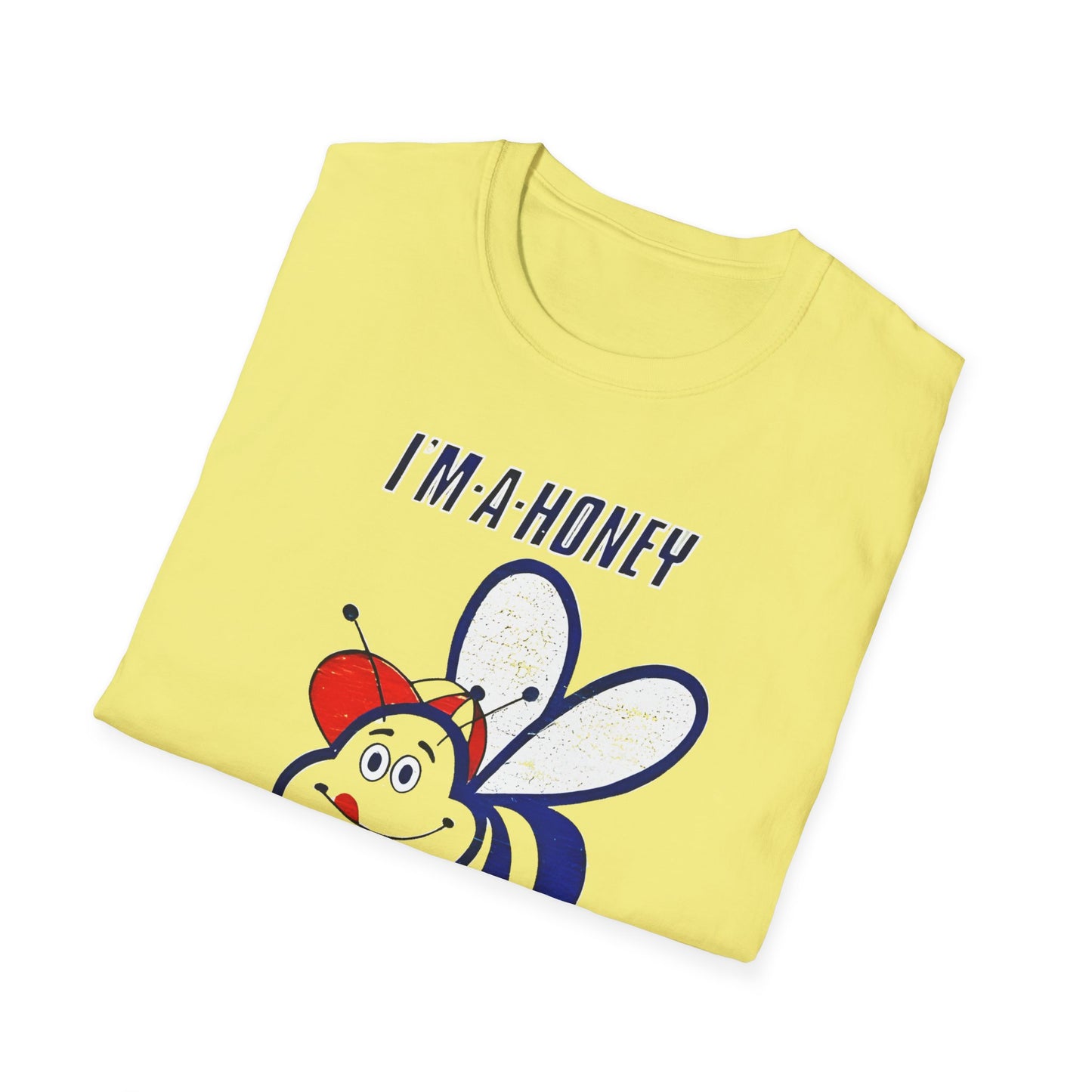 bit-o-honey "i'm a honey" vintage design candy bar tshirt