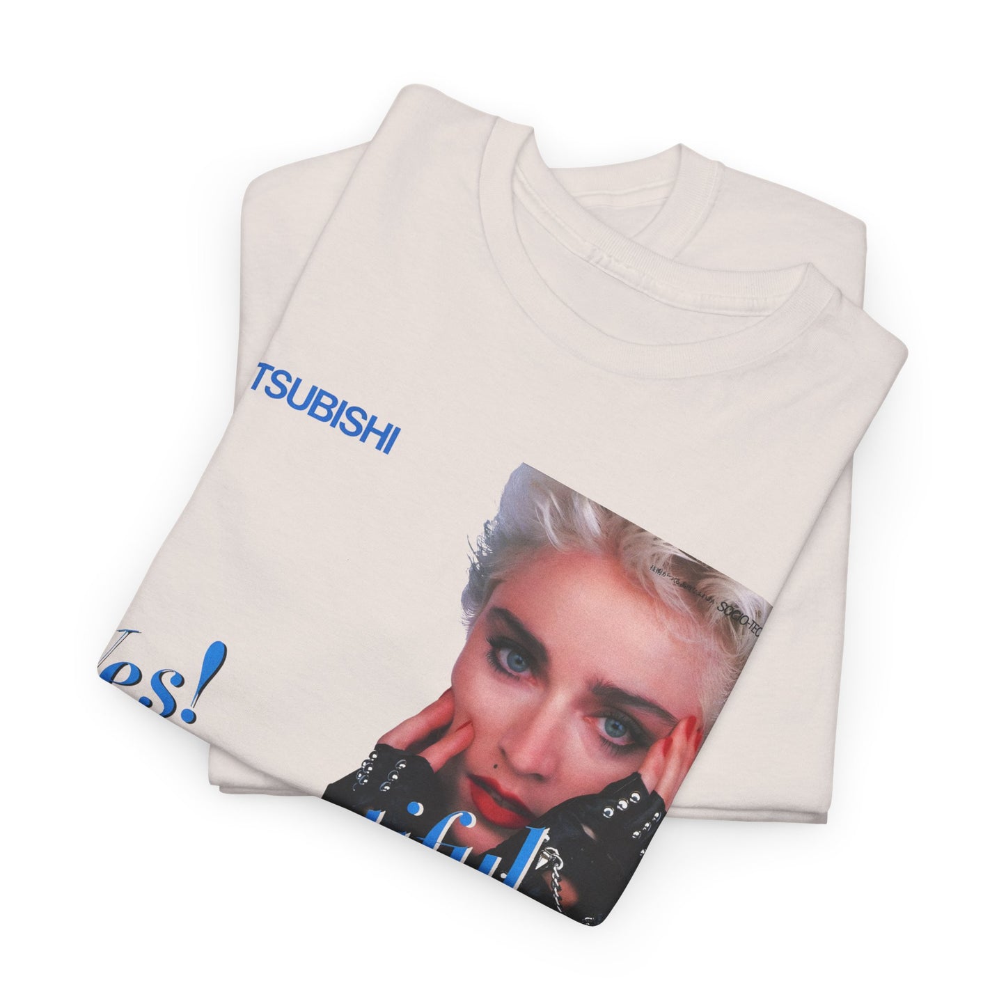 1987 japanese mitsubishi hi fi video ad reproduction tshirt