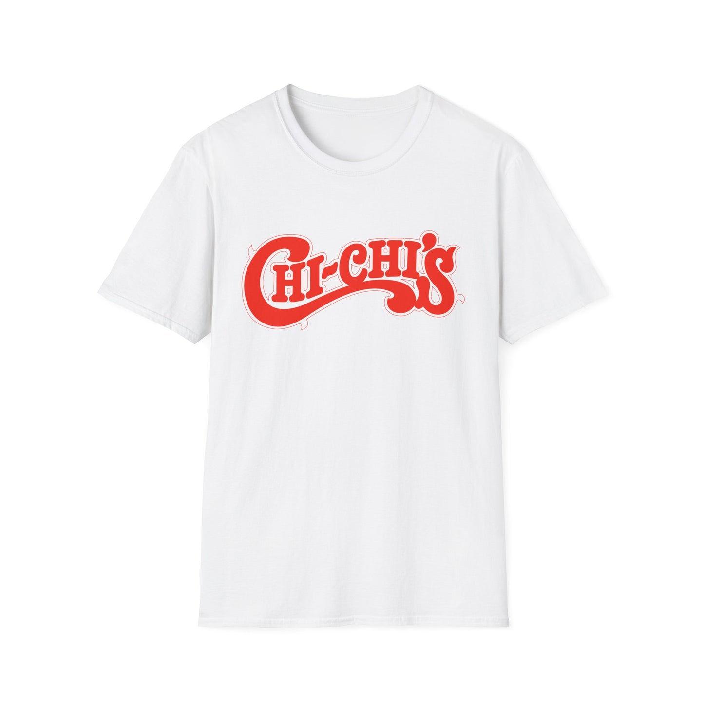 vintage defunct chi chi's fast food logo tshirt