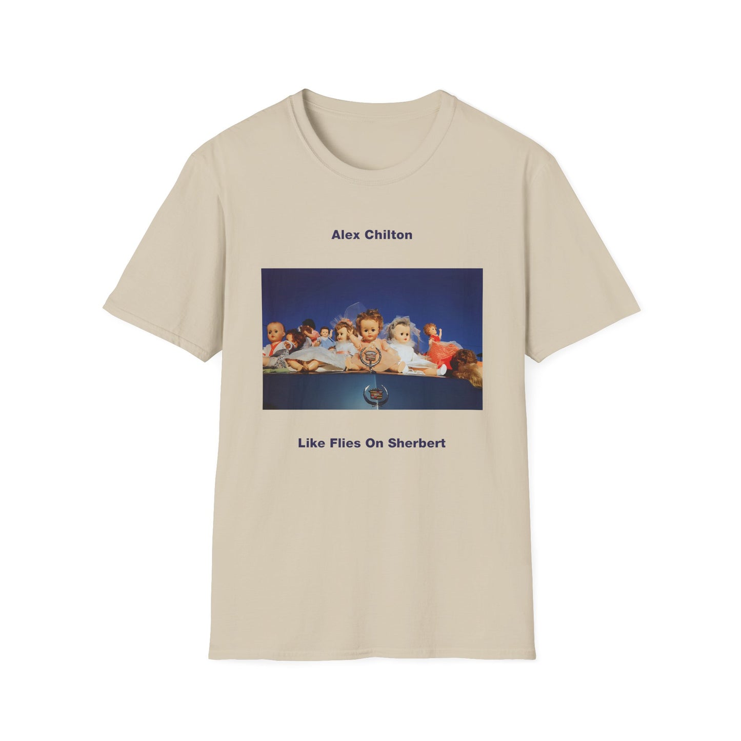 1979 alex chilton album like flies on sherbert tshirt