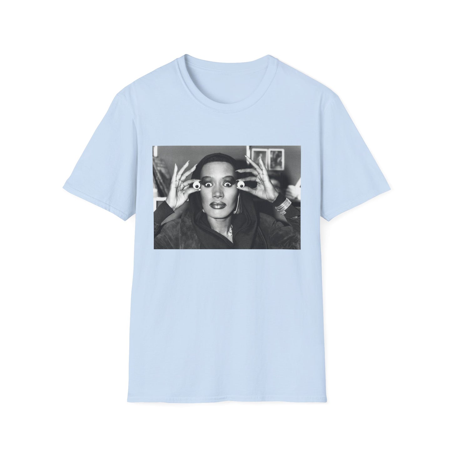 grace jones eyeballs tshirt