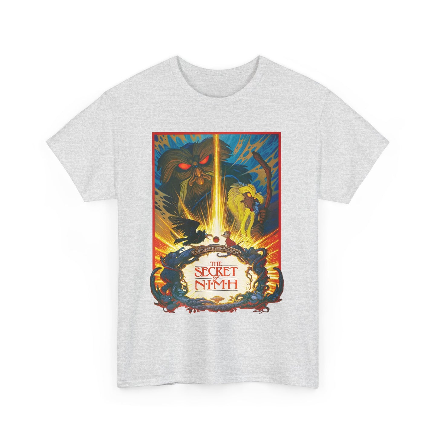 1992 the secret of nimh movie poster tshirt