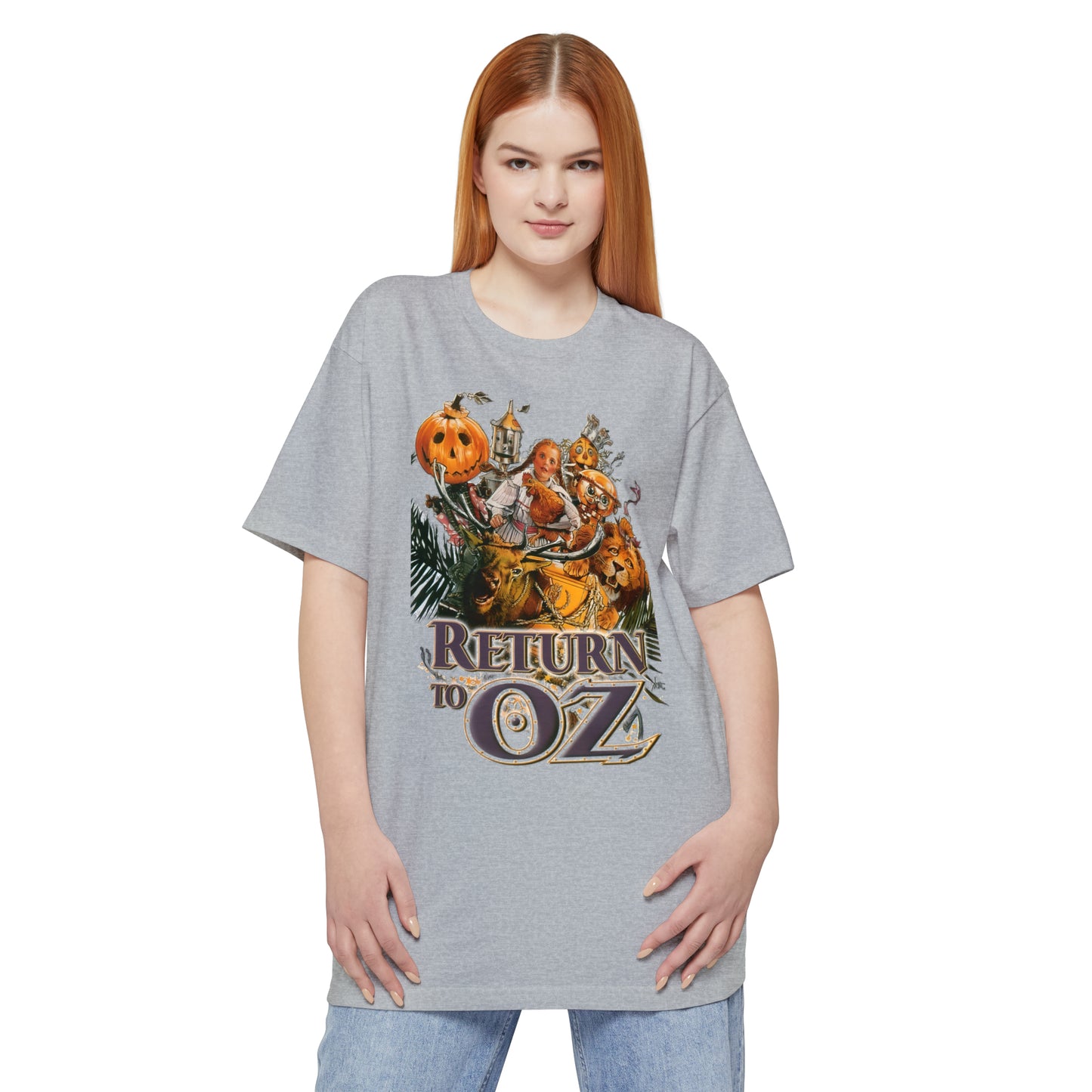 oversized return to oz unisex tall beefy tshirt