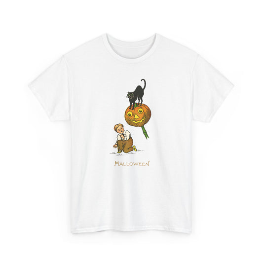 vintage halloween postcard reproduction tshirt