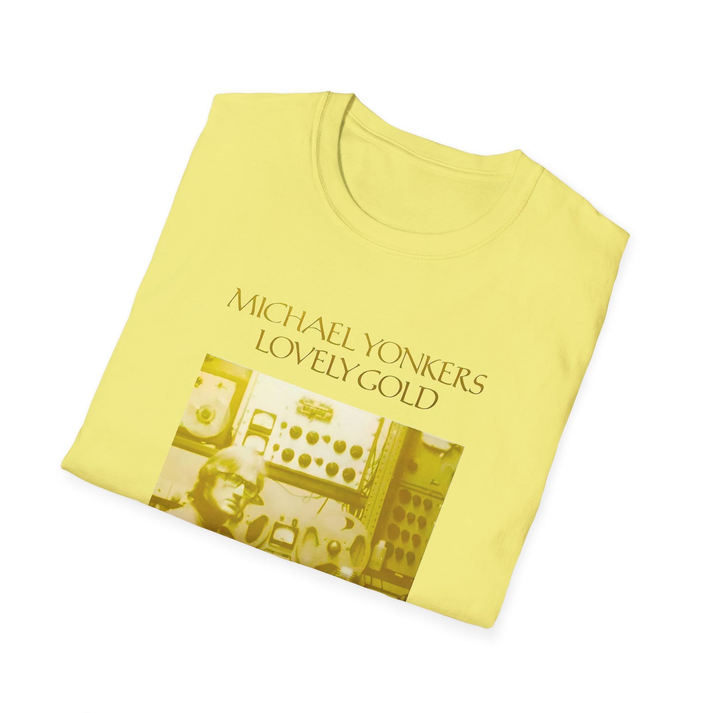 michael yonkers lovely gold album tshirt