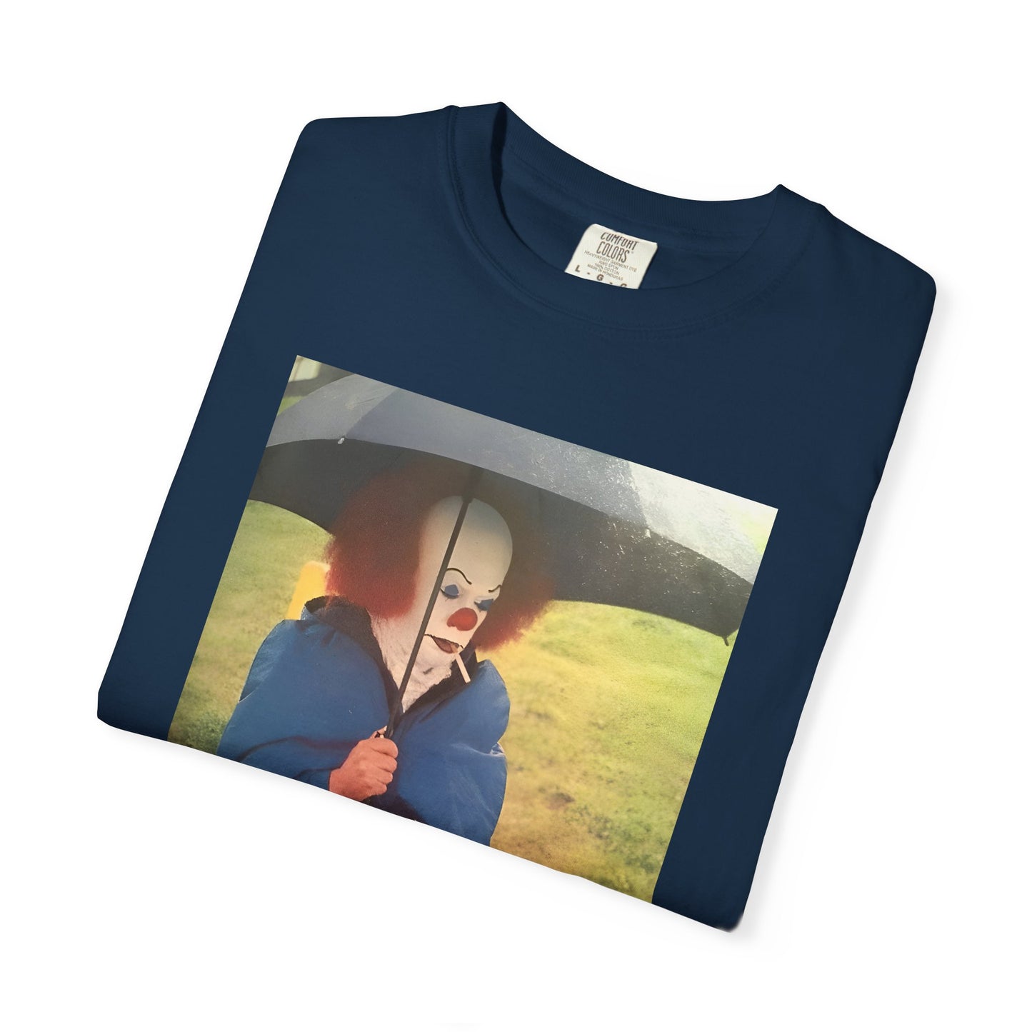 tim curry on it set smoking cigarette tshirt on comfort colors