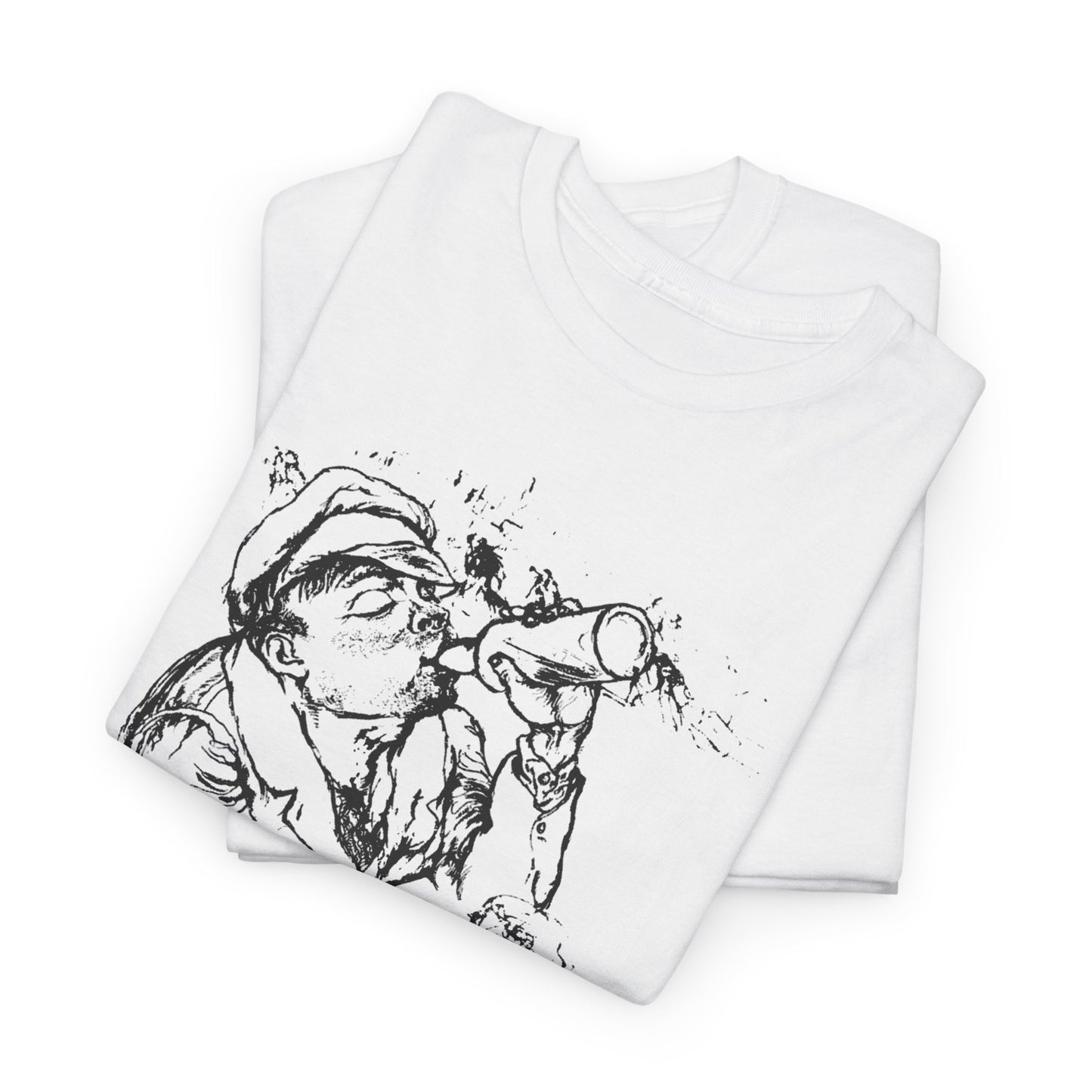 george grosz wodkadrinker and stickmen 1950 illustration tshirt