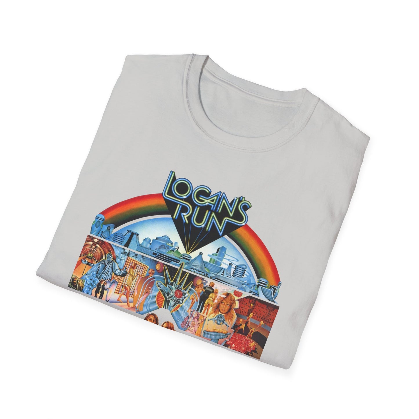 logan's run movie poster tshirt