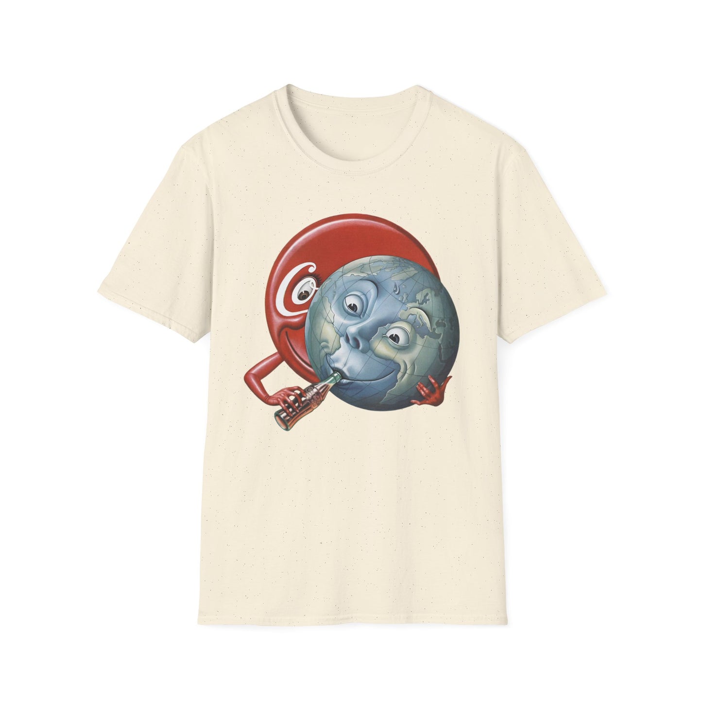 1950 "world and friend" coke suckling the earth by boris artzybasheff tshirt