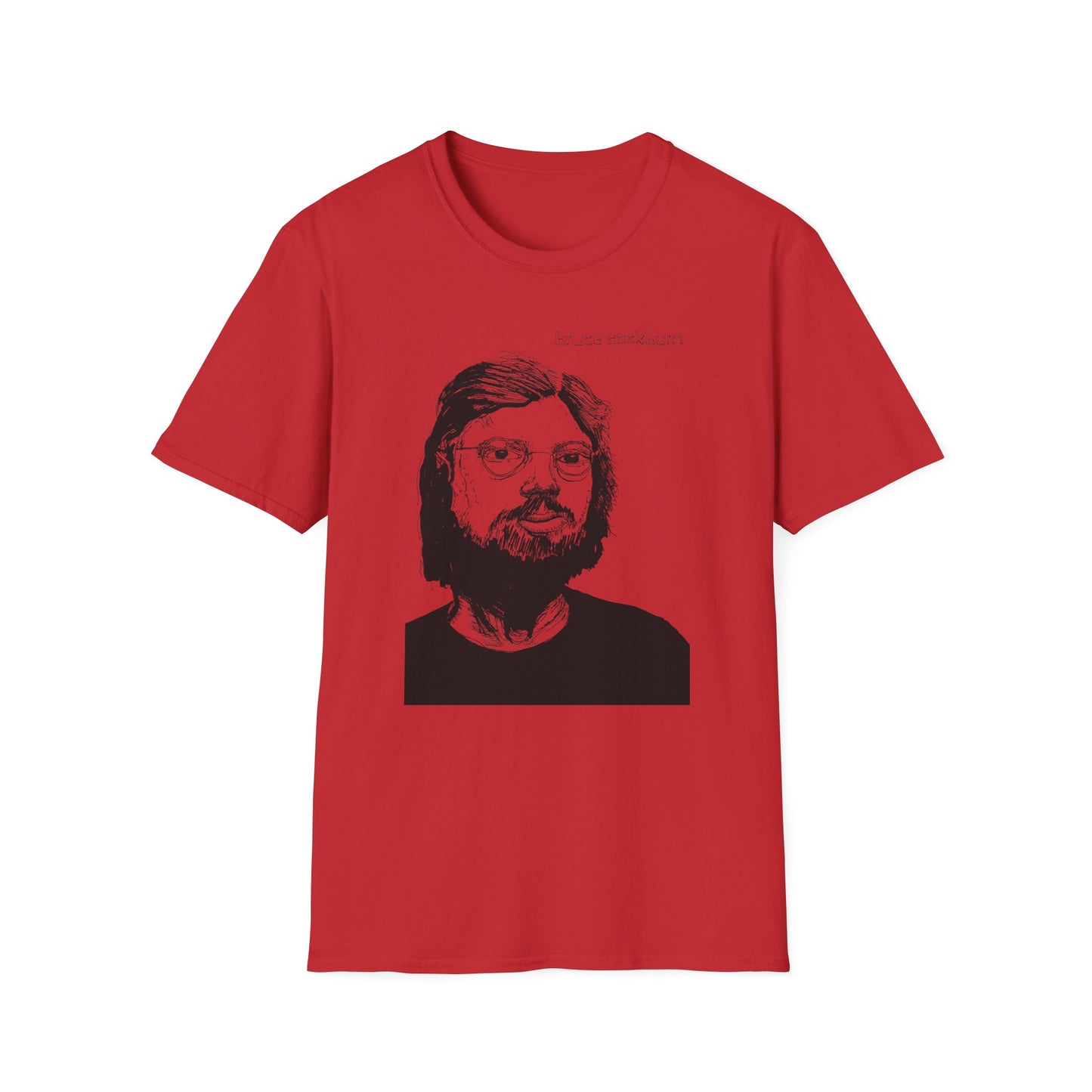 bruce cockburn original drawing tshirt