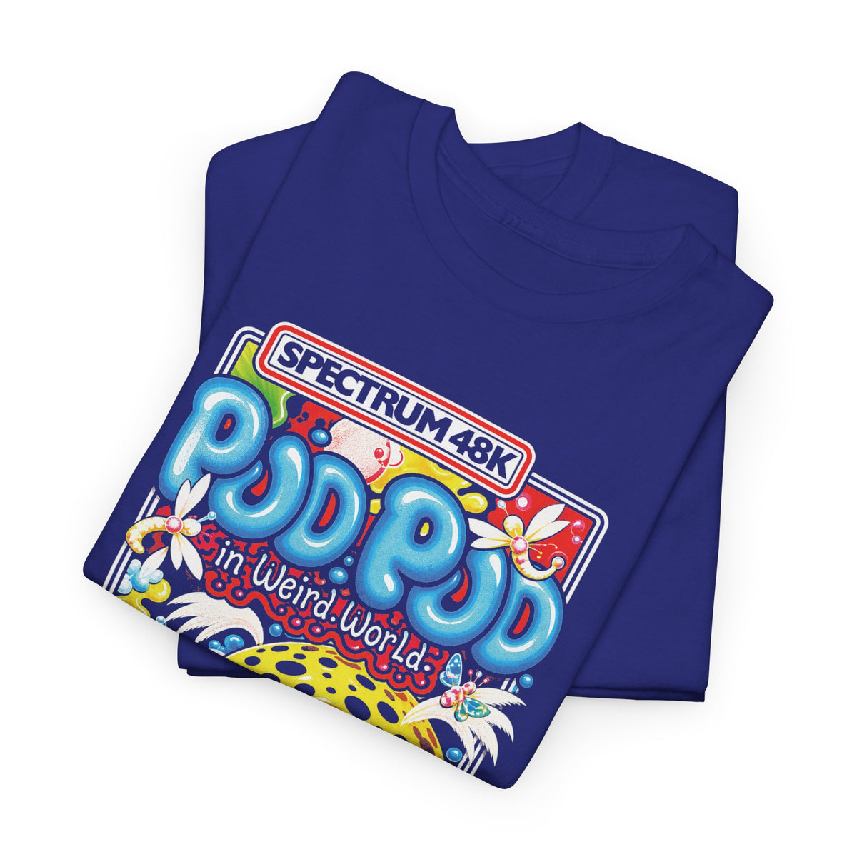 1985 pud pud in weird world computer game tshirt