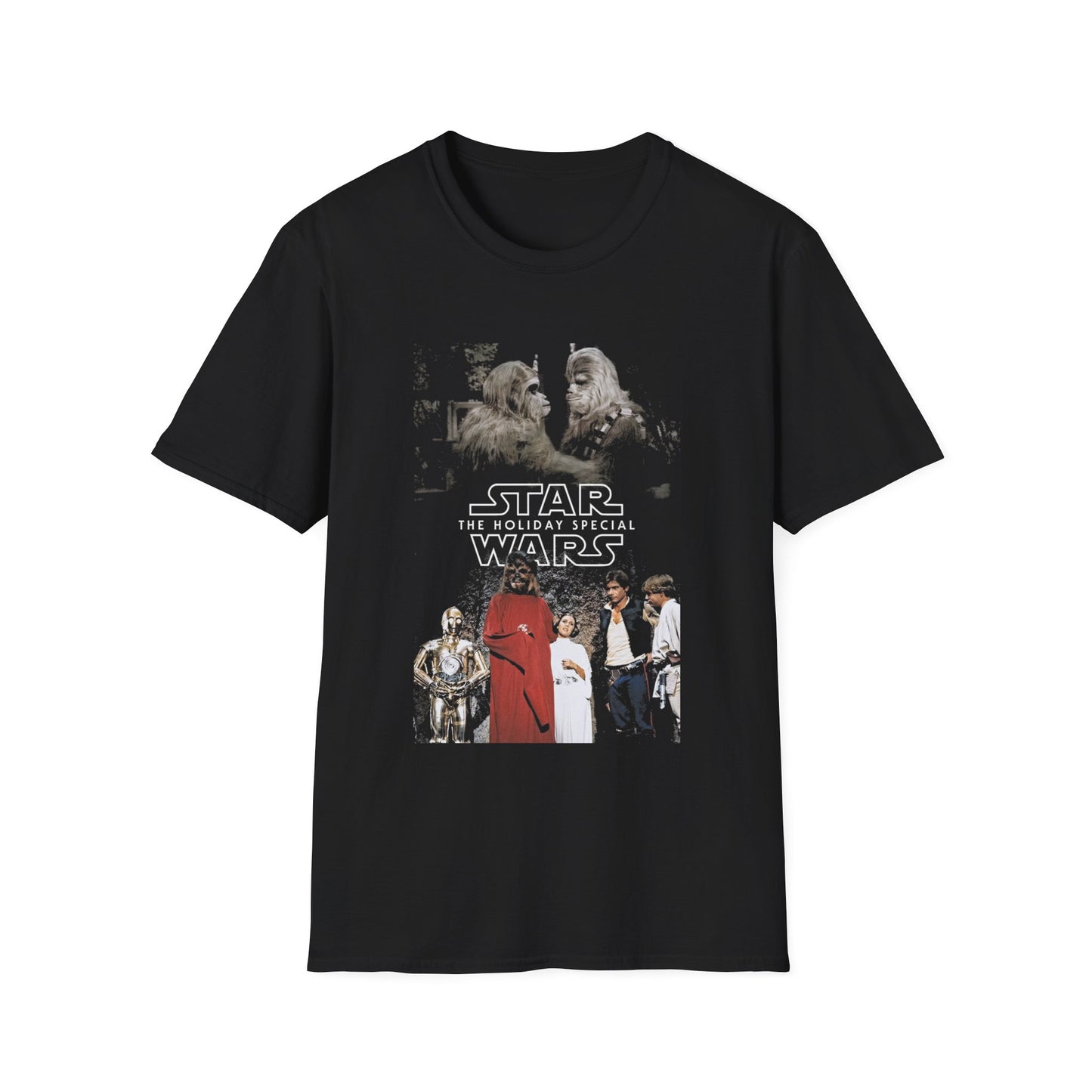 1978 star wars holiday special poster tshirt