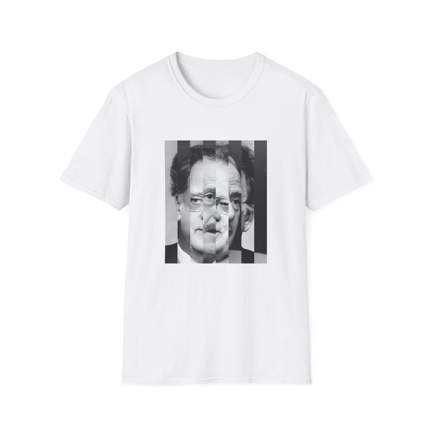 marshall mcluhan's face tshirt