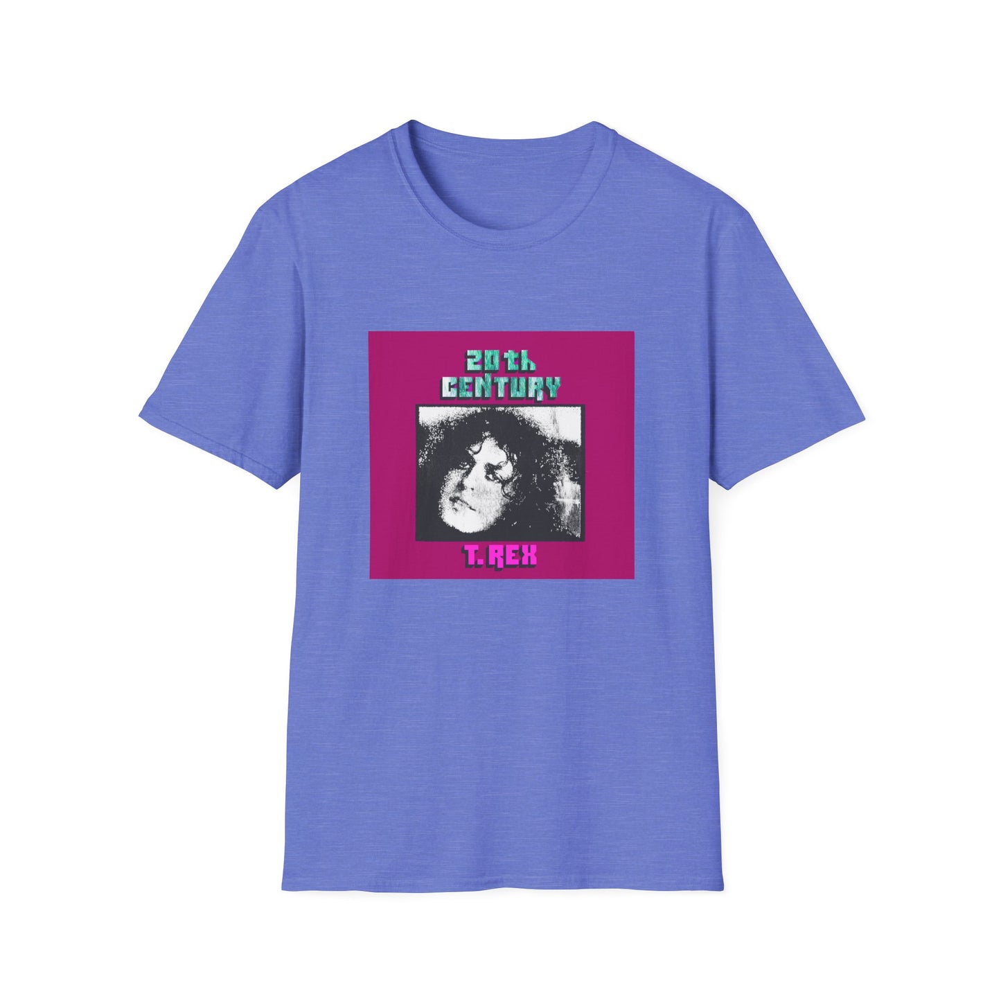 t. rex 1973 20th century alternate colour album tshirt