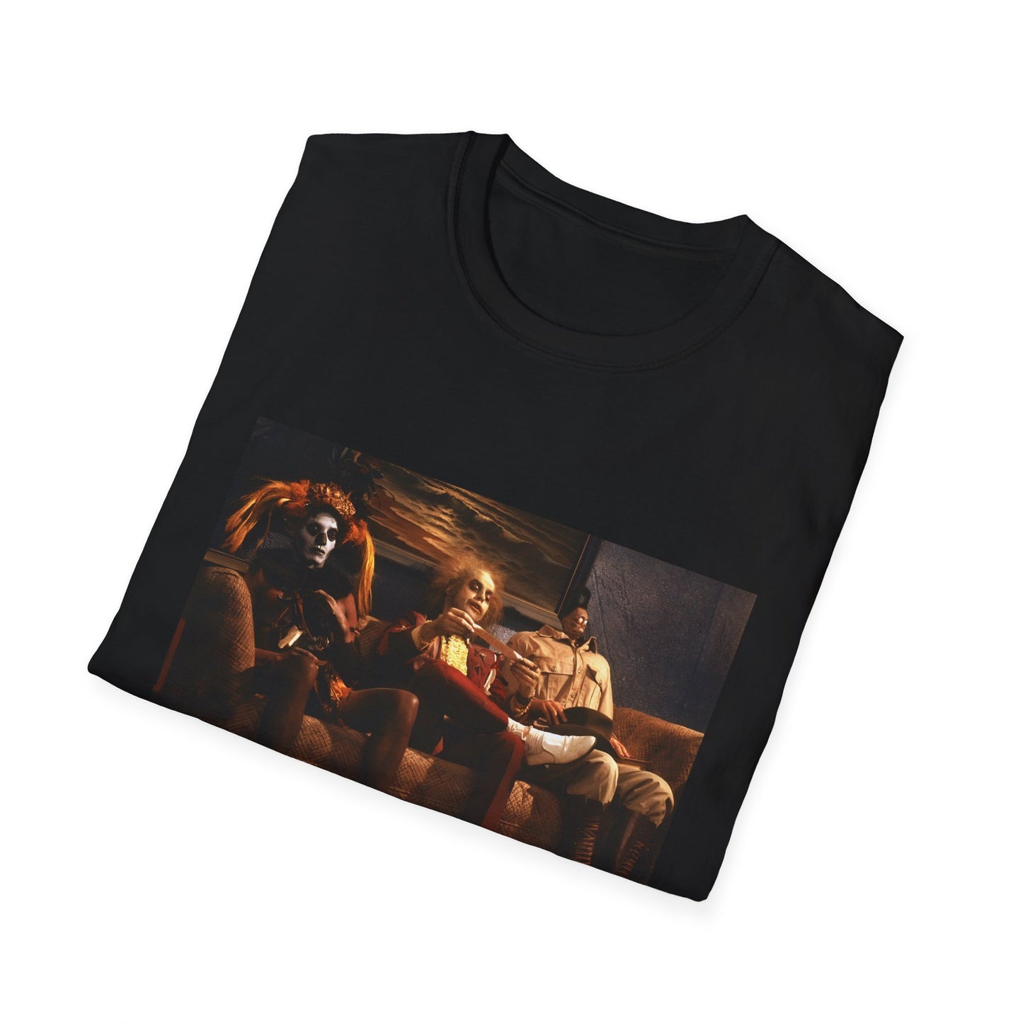 beetlejuice 1988 waiting room movie still tshirt