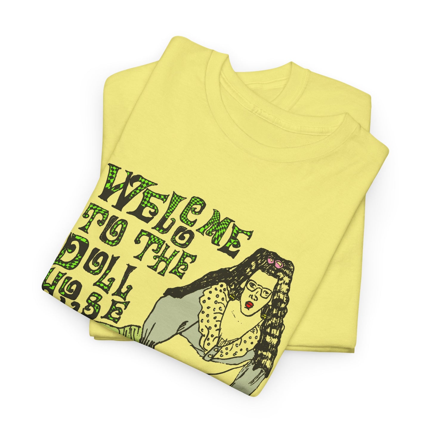 welcome to the dollhouse original drawing tshirt