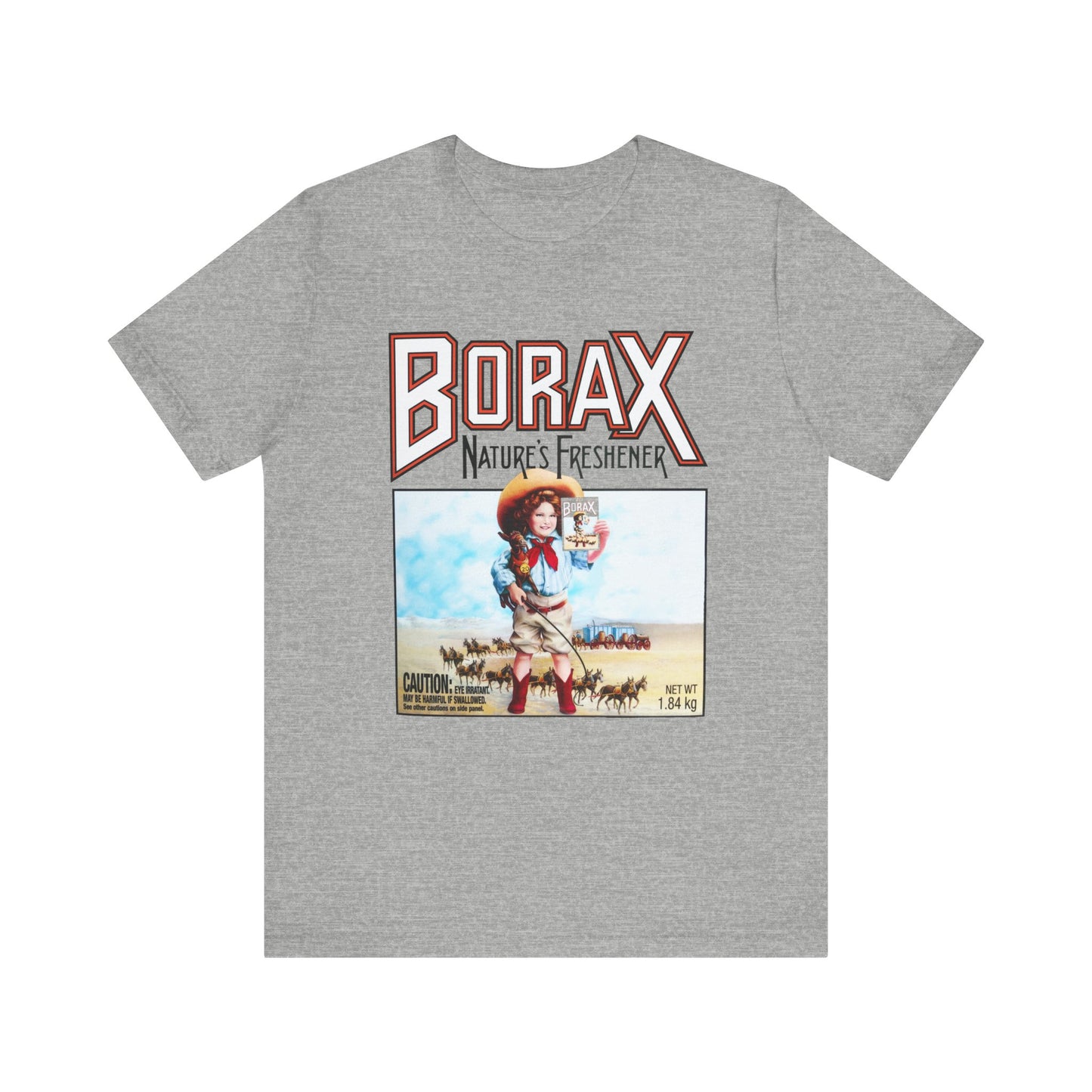 borax nature''s freshener 20 mule team detergent classic logo tshirt