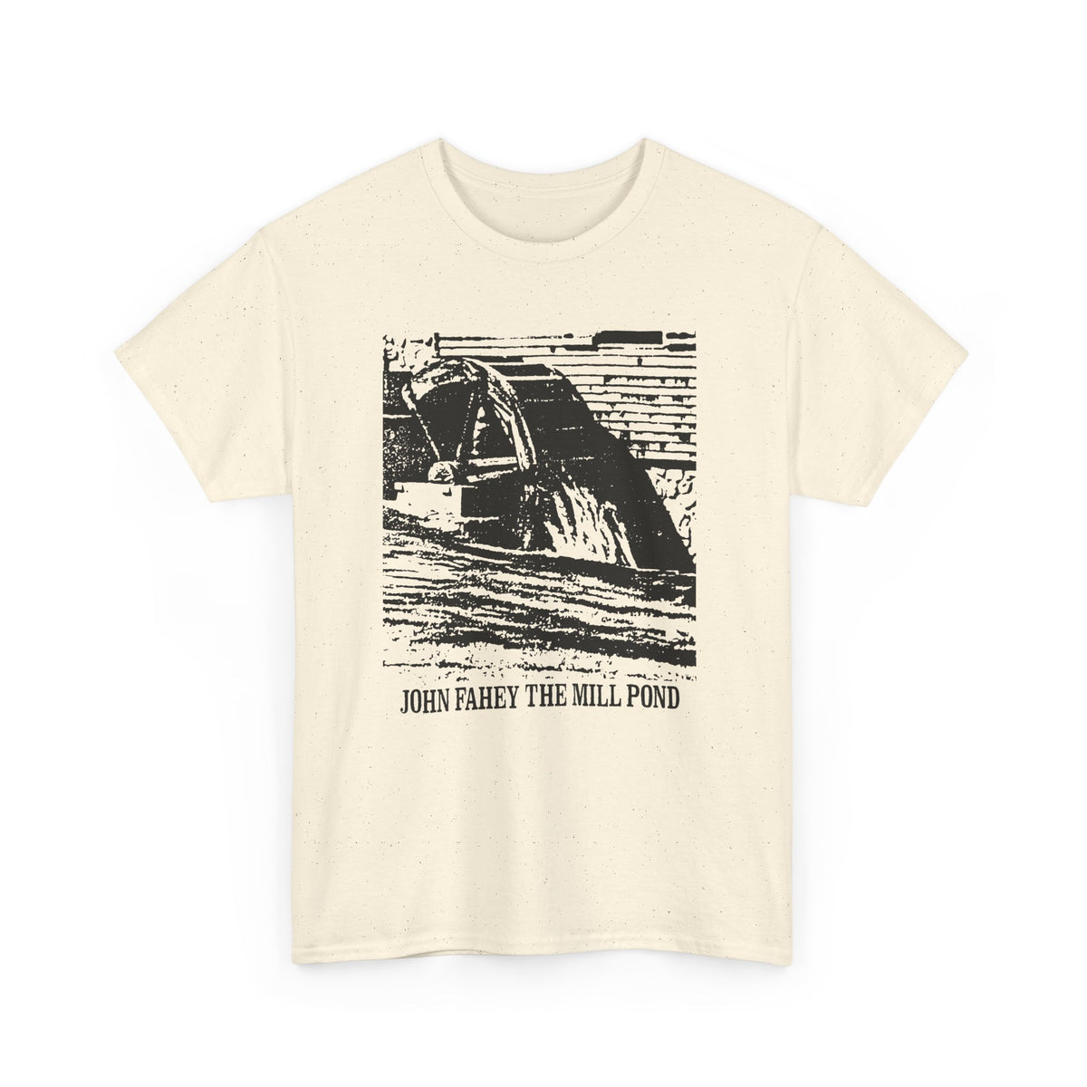 1997 the mill pond by john fahey album cover stretched tshirt
